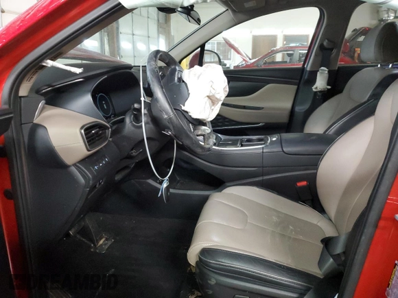 2022 Hyundai Santa Fe Limited with VIN 5NMS4DAL1NH399280, listed as a Copart auction lot 45322105 with 16,165 mi miles and Salvage Title. Bid and sale history available at carsss.com. Image 7.