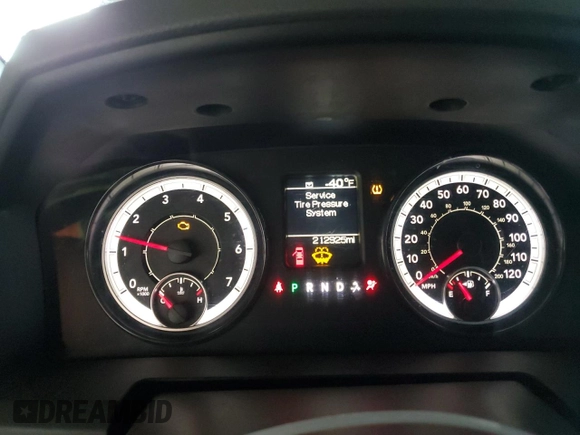 2018 Ram 1500 Tradesman with VIN 1C6RR6KGXJS219491, listed as a Copart auction lot 52093895 with 212,925 mi miles and Salvage title. Bid and sale history available at DreamBid. Image 9.