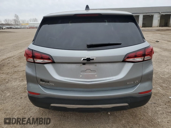 2023 Chevrolet Equinox LT with VIN 3GNAXUEG8PS177919, listed as a Copart auction lot 51448735 with 20,226 mi miles and Clean title. Bid and sale history available at DreamBid. Image 6.