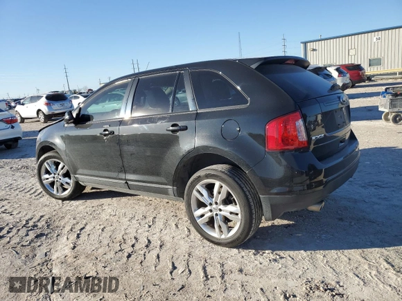 2014 Ford Edge SEL with VIN 2FMDK3JC9EBA29598, listed as a Copart auction lot 43772585 with 110,162 mi miles and Salvage Title. Bid and sale history available at carsss.com. Image 2.