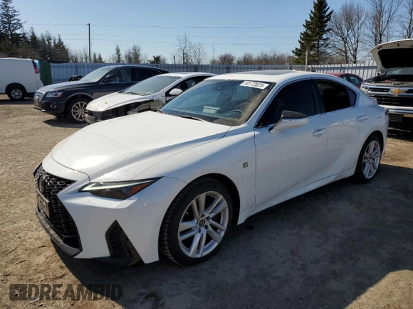 2022 Lexus IS 300 F Sport with VIN JTHG81F22N5048386, listed as a Copart auction lot 50172825 with 19,945 mi miles and Clean title. Bid and sale history available at DreamBid. Image 1.
