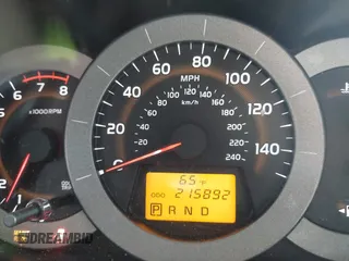 2009 Toyota RAV4 with VIN JTMBK33V895074715, listed as a IAAI auction lot 41802446 with 215,892 mi miles. Bid and sale history available at carsss.com. Image 7.