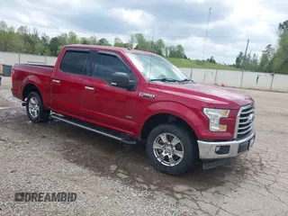 2017 Ford F-150 XL with VIN 1FTEW1CP5HFA51053, listed as a IAAI auction lot 41937593 with 119,050 mi miles and . Bid and sale history available at carsss.com. Image 1.