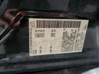 2021 Nissan Maxima SV z VIN 1N4AA6CV0MC508734, wystawiony jako Copart lot #83462114 z przebiegiem 92 377 mil mil oraz Szkoda całkowita • Salvage title. Historia ofert i sprzedaży dostępna na DreamBid. Obrazek 12.