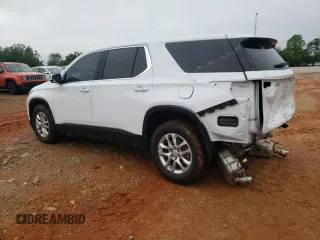 2023 Chevrolet Traverse LS with VIN 1GNEVLKW8PJ238474, listed as a Copart auction lot 85952264 with 28,038 mi miles and Salvage Title. Bid and sale history available at carsss.com. Image 2.