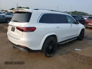 2022 Mercedes-Benz GLS with VIN 4JGFF5KE5NA634979, listed as a Copart auction lot 60974103 with 24,159 mi miles. Bid and sale history available at carsss.com. Image 3.