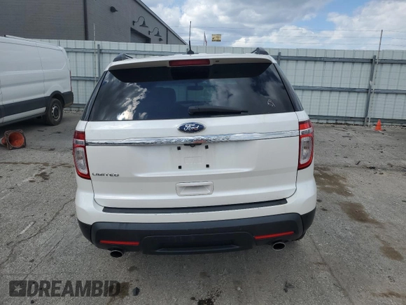 2012 Ford Explorer Limited with VIN 1FMHK7F82CGA16369, listed as a Copart auction lot 50428015 with 186,983 mi miles and Salvage Title. Bid and sale history available at DreamBid. Image 6.