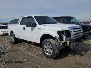 2011 Ford F-150 XL with VIN 1FTFX1EF9BFB86162, listed as a Copart auction lot 46303825 with Not Provided miles and Salvage Title. Bid and sale history available at carsss.com. Image 4.