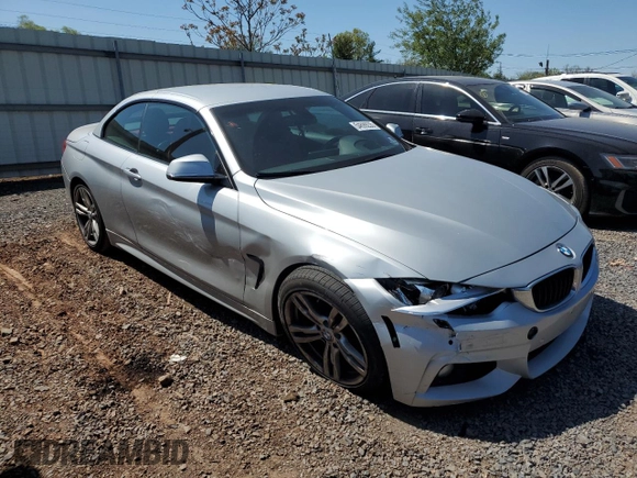 2014 BMW 4 Series 428i xDrive with VIN WBA3T1C58EP819710, listed as a Copart auction lot 54699235 with 196,856 mi miles and Salvage Title. Bid and sale history available at carsss.com. Image 4.