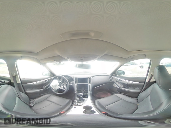 2022 Infiniti Q50 LUXE with VIN JN1EV7BR5NM342302, listed as a Copart auction lot 50257285 with 50,501 mi miles and Salvage Title. Bid and sale history available at carsss.com. Image 13.