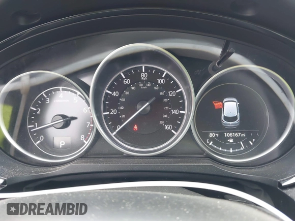 2021 Mazda CX-9 Sport with VIN JM3TCABY6M0522352, listed as a IAAI auction lot 42613136 with 106,167 mi miles and . Bid and sale history available at DreamBid. Image 7.