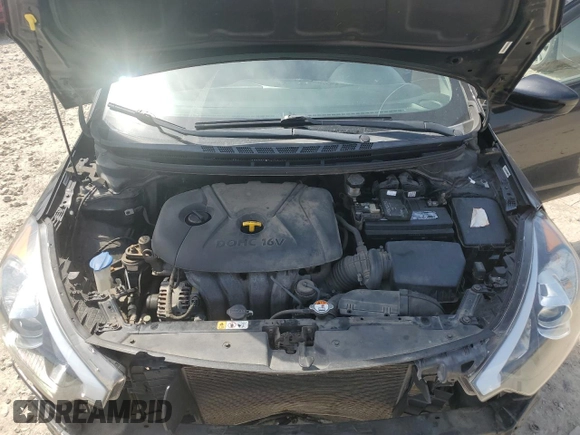 2014 Kia Forte LX with VIN KNAFK4A62E5194259, listed as a Copart auction lot 53288195 with 175,268 mi miles and Salvage Title. Bid and sale history available at carsss.com. Image 11.