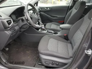 2018 Hyundai Ioniq SEL z VIN KMHC75LCXJU098262, wystawiony jako Copart lot #58021315 z przebiegiem 56 396 mil mil oraz Szkoda całkowita • Salvage title. Historia ofert i sprzedaży dostępna na DreamBid. Obrazek 7.