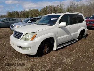 2005 Lexus GX 470 z VIN JTJBT20X550082739, wystawiony jako Copart lot #55760335 z przebiegiem 230 340 mil mil oraz Czysty tytuł • Clean title. Historia ofert i sprzedaży dostępna na DreamBid. Obrazek 1.