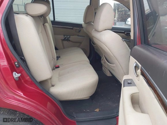 2010 Hyundai Santa Fe GLS with VIN 5NMSG3ABXAH336407, listed as a IAAI auction lot 41852364 with 275,486 mi miles. Bid and sale history available at carsss.com. Image 8.