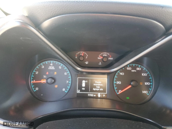 2017 Chevrolet Colorado 2WD WT with VIN 1GCGSBEA4H1156523, listed as a Copart auction lot 84883464 with 71,702 mi miles and Salvage Title. Bid and sale history available at carsss.com. Image 9.