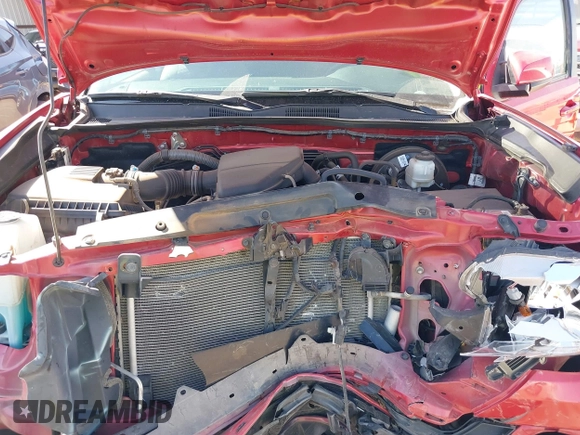 2022 Toyota Tacoma SR with VIN 3TYAX5GNXNT042988, listed as a IAAI auction lot 41879152 with 30,383 mi miles and . Bid and sale history available at DreamBid. Image 10.