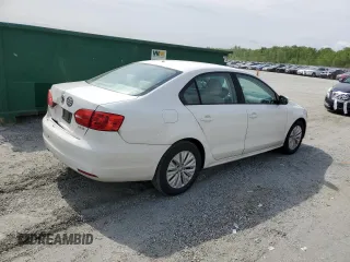 2011 Volkswagen Jetta SE with VIN 3VWDZ7AJ6BM381325, listed as a Copart auction lot 52987185 with 151,208 mi miles and Salvage title. Bid and sale history available at DreamBid. Image 3.