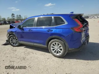 2024 Honda CR-V EX-L with VIN 7FARS3H75RE002348, listed as a Copart auction lot 49587955 with 13,081 mi miles and Salvage Title. Bid and sale history available at DreamBid. Image 2.