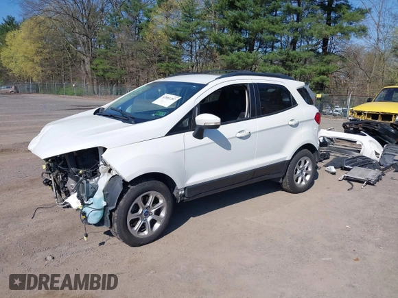2018 Ford EcoSport SE with VIN MAJ3P1TE0JC222498, listed as a IAAI auction lot 42081287 with 111,414 mi miles. Bid and sale history available at carsss.com. Image 2.