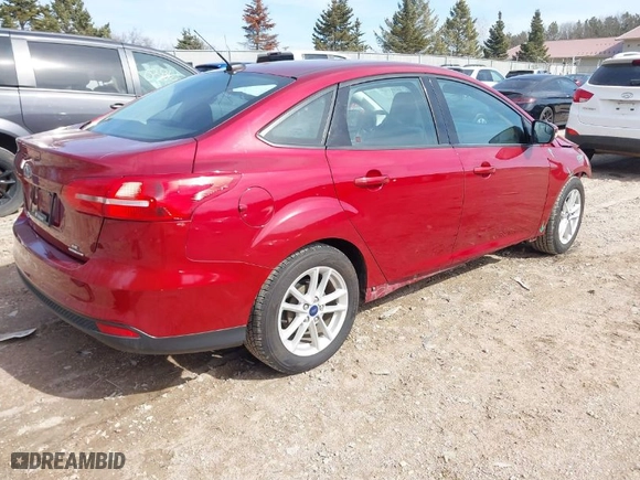 2016 Ford Focus SE with VIN 1FADP3F21GL280467, listed as a IAAI auction lot 41771628 with 135,660 mi miles. Bid and sale history available at carsss.com. Image 4.