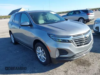 2024 Chevrolet Equinox LT with VIN 3GNAXTEG5RL248744, listed as a IAAI auction lot 40983268 with Not provided miles and . Bid and sale history available at DreamBid. Image 1.