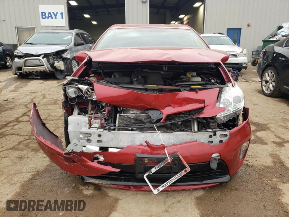 2013 Toyota Prius One with VIN JTDKN3DU8D5695524, listed as a Copart auction lot 82111264 with 121,977 mi miles and Salvage Title. Bid and sale history available at DreamBid. Image 5.