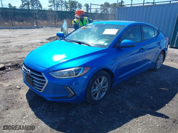 2017 Hyundai Elantra Value Edition with VIN KMHD84LF6HU302359, listed as a IAAI auction lot 41859306 with 118,392 mi miles. Bid and sale history available at carsss.com. Image 19.