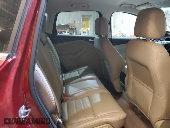 2016 Ford Escape Titanium with VIN 1FMCU9J93GUB50010, listed as a Copart auction lot 85887364 with 36,333 mi miles and Salvage Title. Bid and sale history available at DreamBid. Image 11.