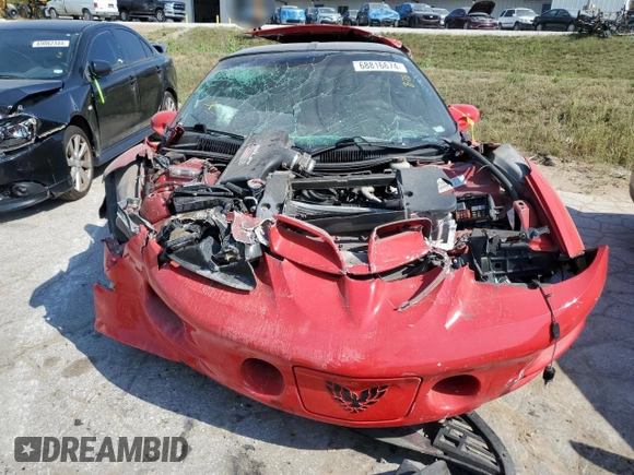 1999 Pontiac Firebird Formula with VIN 2G2FV22GXX2220910, listed as a Copart auction lot 71288224 with Not provided miles and Salvage title. Bid and sale history available at DreamBid. Image 5.
