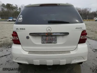 2008 Mercedes-Benz M-Class 5.5L with VIN 4JGBB72E28A385552, listed as a Copart auction lot 50704215 with 165,925 mi miles and Salvage Title. Bid and sale history available at carsss.com. Image 6.