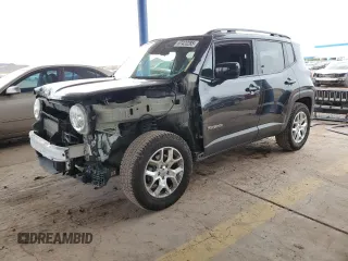 2018 Jeep Renegade Latitude with VIN ZACCJABB5JPH22218, listed as a Copart auction lot 57423285 with 82,583 mi miles and Salvage title. Bid and sale history available at DreamBid. Image 1.