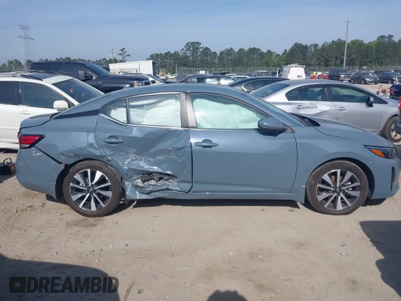 2024 Nissan Sentra SV with VIN 3N1AB8CV9RY308987, listed as a IAAI auction lot 42088526 with 9,778 mi miles and . Bid and sale history available at DreamBid. Image 13.