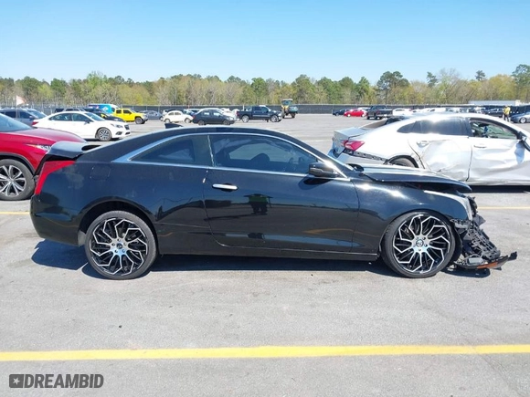 2015 Cadillac ATS Coupe Luxury AWD with VIN 1G6AH1RX0F0113252, listed as a IAAI auction lot 41891786 with 136,902 mi miles. Bid and sale history available at carsss.com. Image 12.