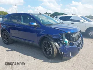 2013 Ford Edge SEL with VIN 2FMDK3JC2DBA35614, listed as a IAAI auction lot 41892784 with 148,278 mi miles. Bid and sale history available at carsss.com. Image 1.