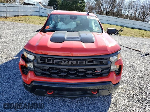 2024 Chevrolet Silverado 1500 Custom Trail Boss with VIN 3GCUDCED1RG192203, listed as a Copart auction lot 48059095 with 0 mi miles and Salvage Title. Bid and sale history available at carsss.com. Image 5.