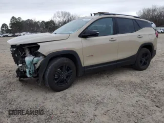 2023 GMC Terrain AT4 z VIN 3GKALYEG4PL141347, wystawiony jako Copart lot #47240855 z przebiegiem 44 224 mil mil oraz Szkoda całkowita • Salvage title. Historia ofert i sprzedaży dostępna na DreamBid. Obrazek 1.