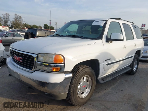 2001 GMC Yukon SLT with VIN 1GKEK13T41R171024, listed as a IAAI auction lot 41582633 with 216,077 mi miles. Bid and sale history available at carsss.com. Image 2.