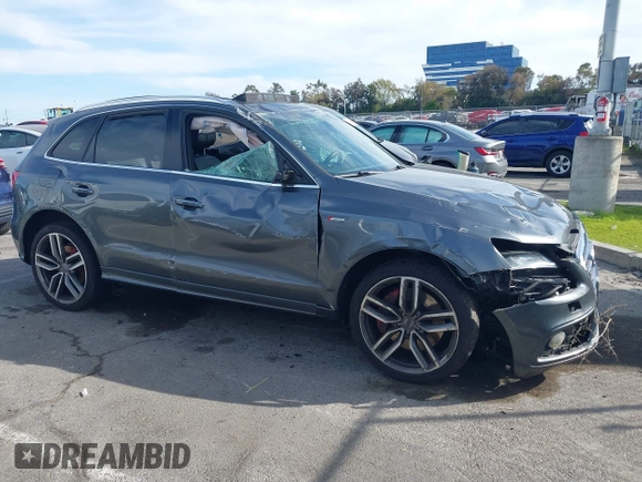 2017 Audi SQ5 with VIN WA1VCBFP0HA075147, listed as a IAAI auction lot 41765465 with 109,003 mi miles and . Bid and sale history available at DreamBid. Image 12.