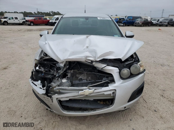 2014 Chevrolet Sonic LT with VIN 1G1JC5SH6E4185224, listed as a Copart auction lot 41886775 with 139,451 mi miles and Salvage Title. Bid and sale history available at carsss.com. Image 5.