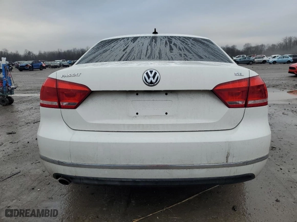 2012 Volkswagen Passat SEL with VIN 1VWCP7A37CC068273, listed as a Copart auction lot 84088624 with 70,672 mi miles and Salvage Title. Bid and sale history available at carsss.com. Image 6.