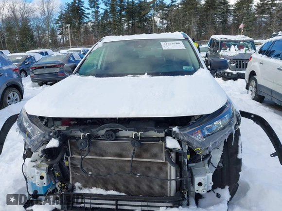 2021 Toyota RAV4 Hybrid LE with VIN 4T3LWRFV9MU047628, listed as a IAAI auction lot 41335589 with 36,748 mi miles. Bid and sale history available at carsss.com. Image 13.