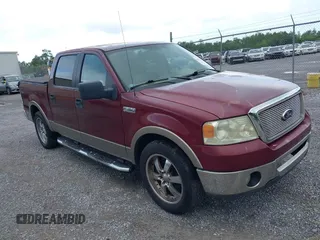 2006 Ford F-150 XLT with VIN 1FTPW12516KC18232, listed as a IAAI auction lot 42313421 with 168,752 mi miles and . Bid and sale history available at DreamBid. Image 1.