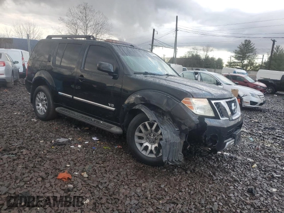 2008 Nissan Pathfinder LE with VIN 5N1BR18BX8C622606, listed as a Copart auction lot 86441644 with 234,192 mi miles and Salvage Title. Bid and sale history available at carsss.com. Image 4.