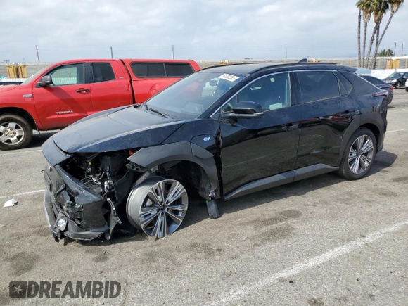 2024 Subaru Solterra Limited with VIN JTMABABA8RA074526, listed as a Copart auction lot 54688255 with 1,169 mi miles and Salvage title. Bid and sale history available at DreamBid. Image 1.