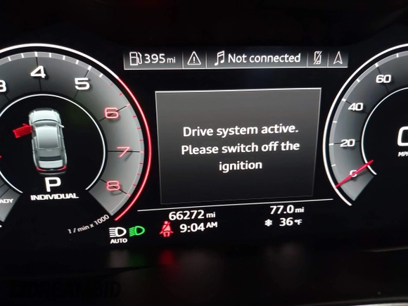 2019 Audi A6 Prestige with VIN WAUM2AF27KN026348, listed as a IAAI auction lot 41380885 with 66,272 mi miles. Bid and sale history available at carsss.com. Image 15.