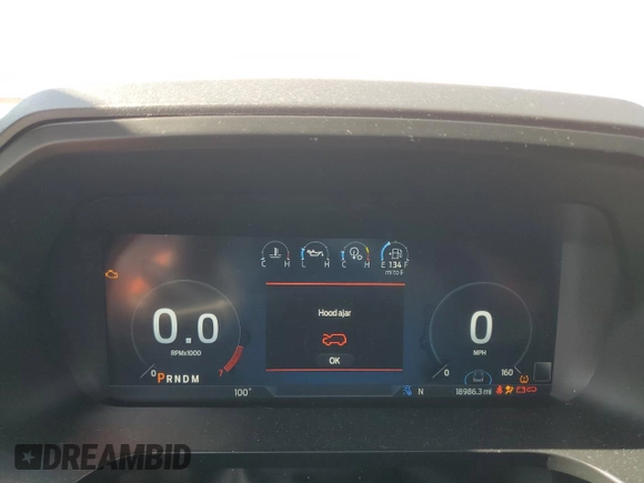 2023 Ford Expedition Timberline с VIN 1FMJU1RGXPEA34504, выставлен на аукционе Copart как лот 50293165 с пробегом 18 986 миль миль и Списание • Salvage title. История ставок и продаж доступна на DreamBid. Изображение 9.