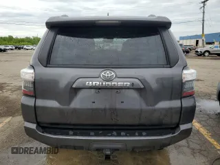 2020 Toyota 4Runner SR5 with VIN JTEBU5JR6L5757396, listed as a Copart auction lot 58993555 with 115,663 mi miles and Salvage title. Bid and sale history available at DreamBid. Image 6.