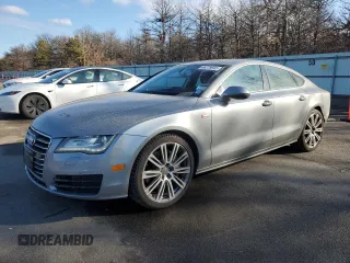 2013 Audi A7 3.0 Premium Plus with VIN WAUYGAFC9DN024888, listed as a Copart auction lot 46279645 with 130,468 mi miles and Salvage Title. Bid and sale history available at carsss.com. Image 1.