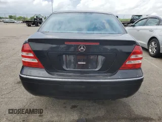 2007 Mercedes-Benz C 230 Sport with VIN WDBRF52HX7F909181, listed as a Copart auction lot 56762685 with 169,085 mi miles and Salvage title. Bid and sale history available at DreamBid. Image 6.